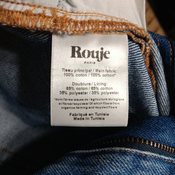 Rouje Madeline Jeans High Waisted 25 26 - Picture 7 of 7